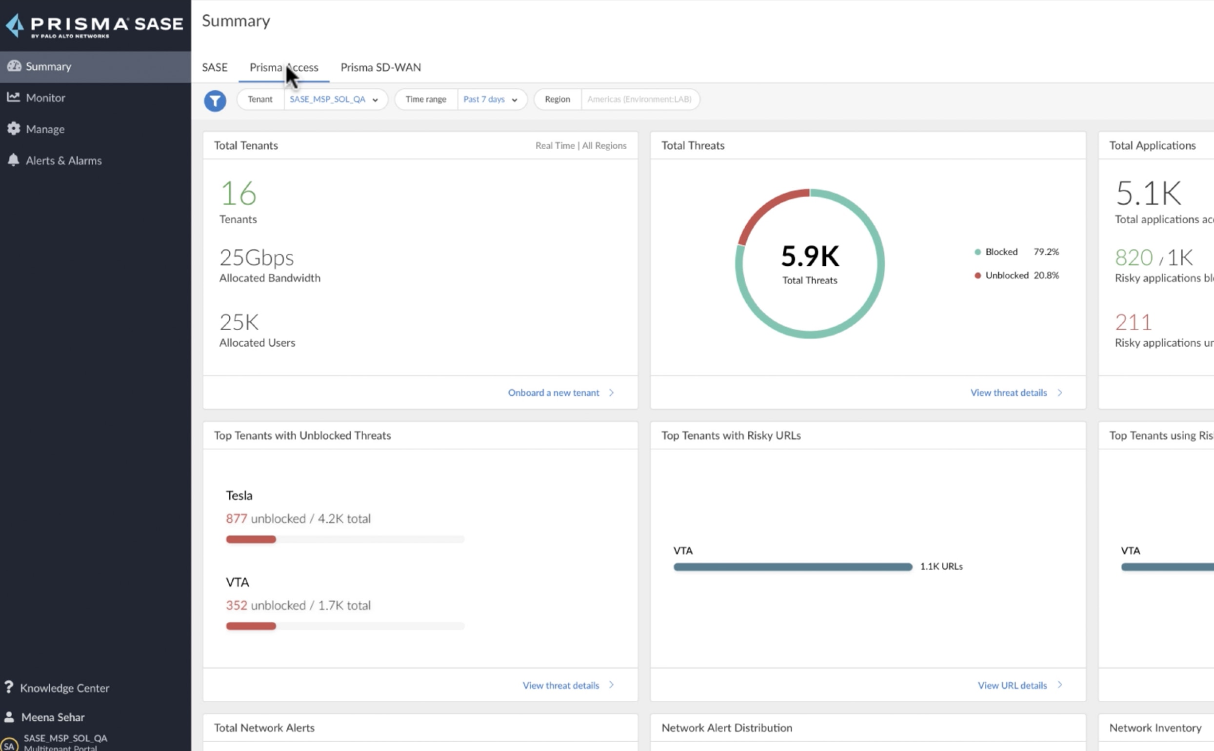 Operaciones de red automatizadas